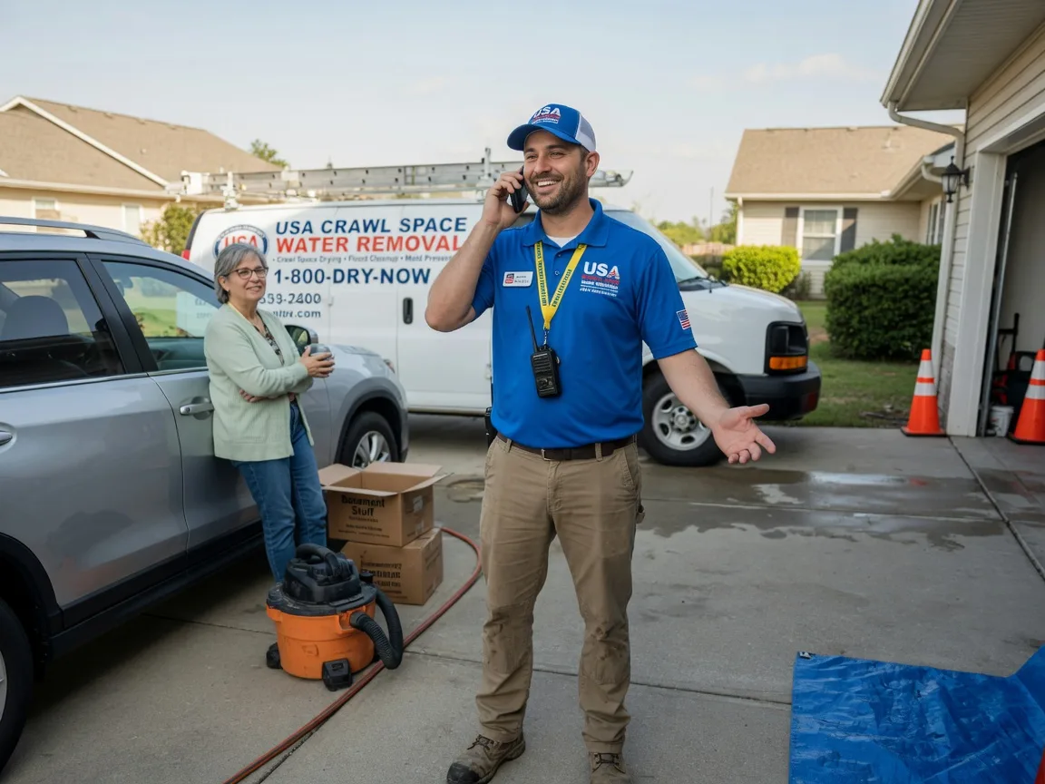 Crawl Space Water Removal Orlinda, TN FAQs
